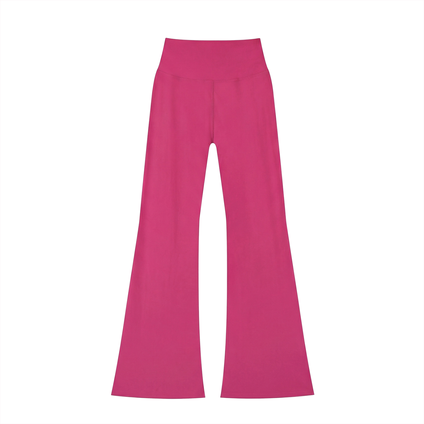 Leggings acampanados de cintura alta para mujer