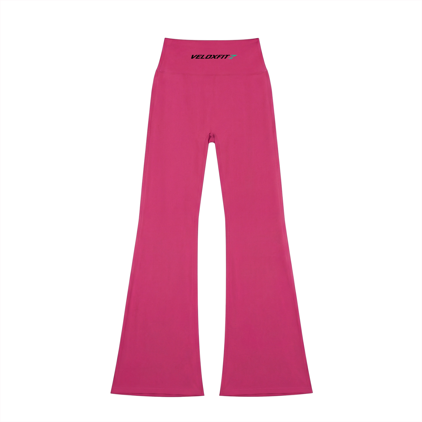 Leggings acampanados de cintura alta para mujer