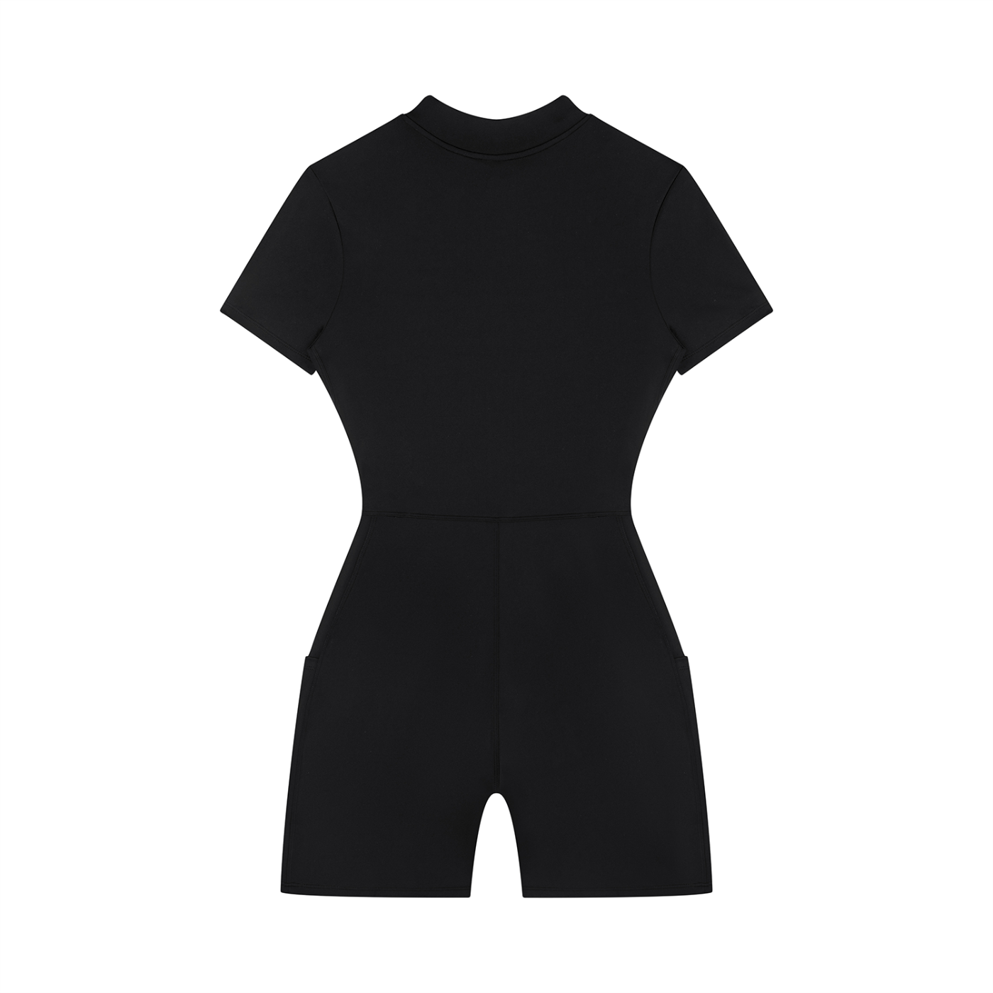 Mono con cremallera entallado para mujer