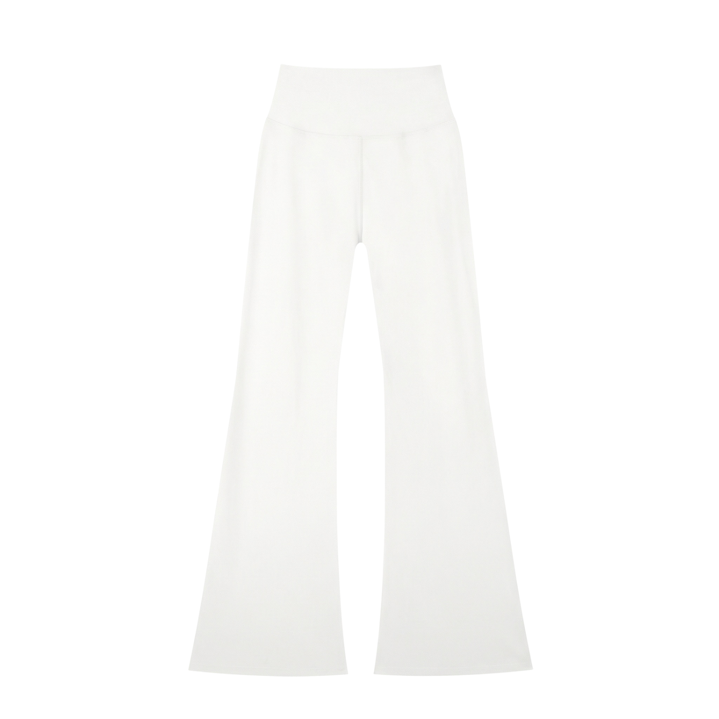 Leggings acampanados de cintura alta para mujer