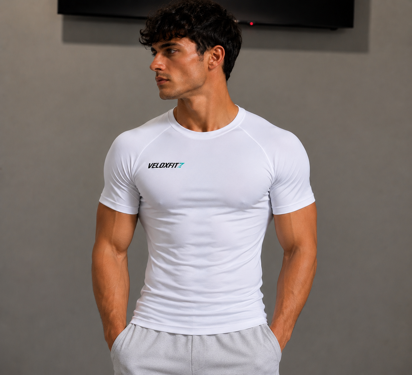 Camiseta de manga corta térmica