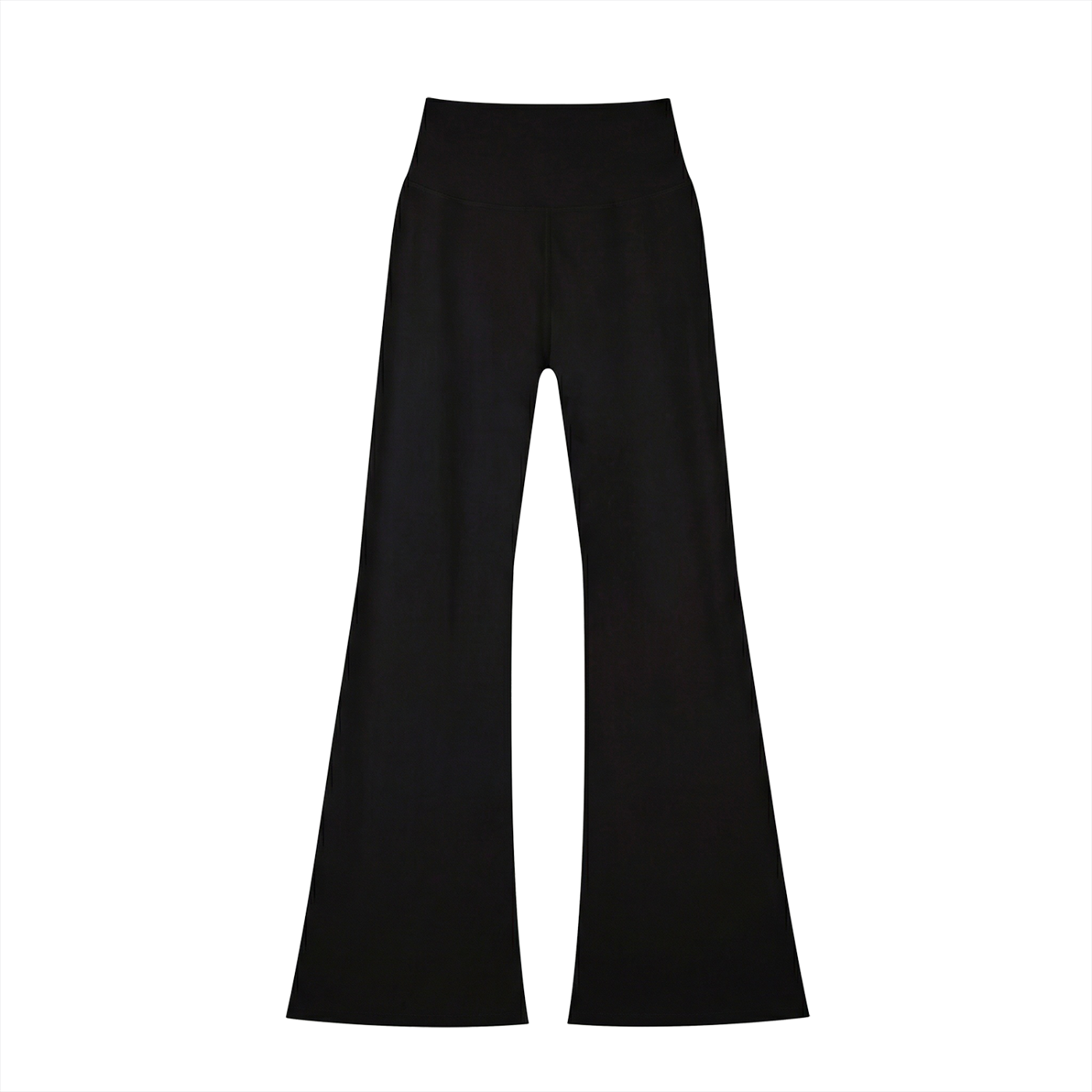 Leggings acampanados de cintura alta para mujer