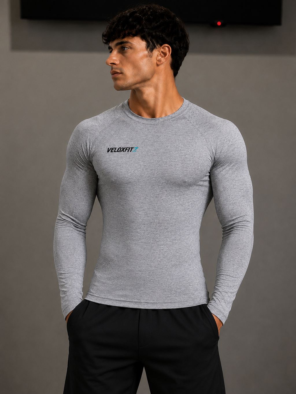 Camiseta de manga larga térmica