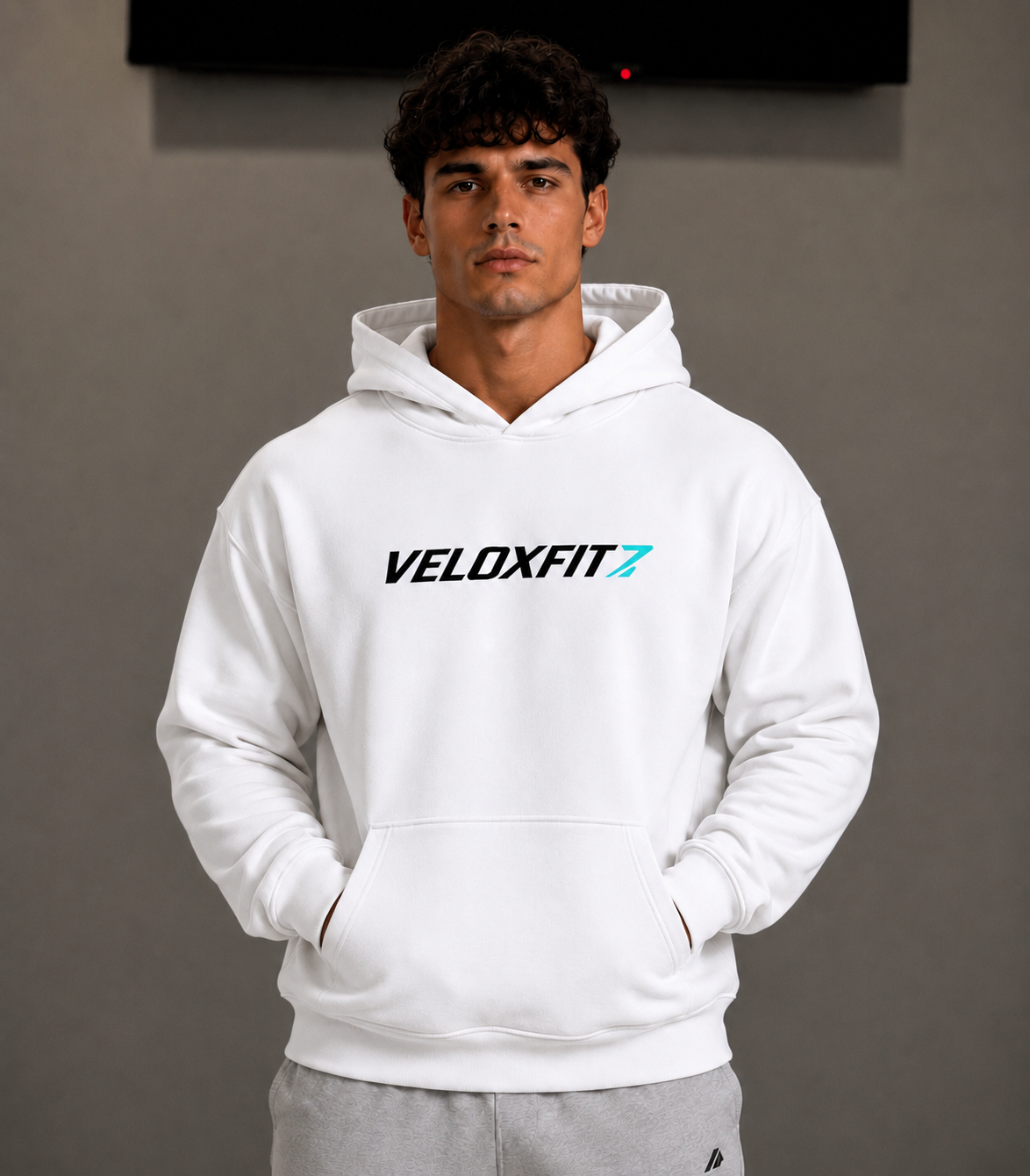 Sudadera con capucha de oversize