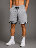 Pantalones cortos de baloncesto de rayas clásicas