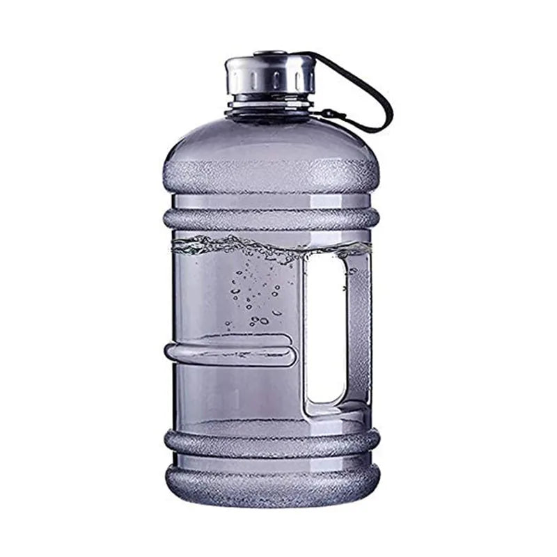 2.2L Botella de agua deportiva a prueba de fugas.Jarra sólida sin olor, Gimnasio diario Fitness Atlético para acampar Senderismo