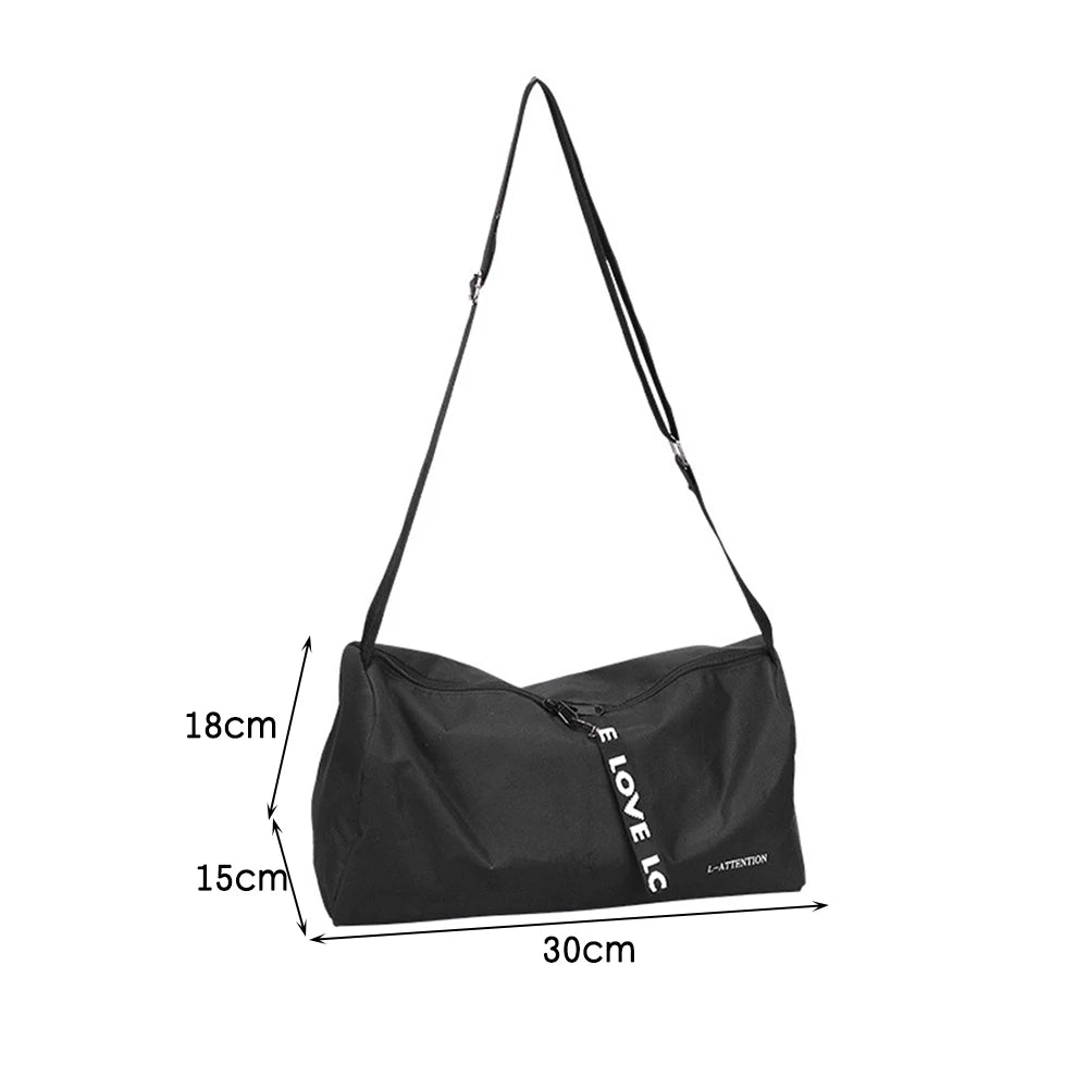 Bolsa de gimnasio deportiva para hombres y mujeres, impermeable al aire libre, gran capacidad, espacio separado para zapatos