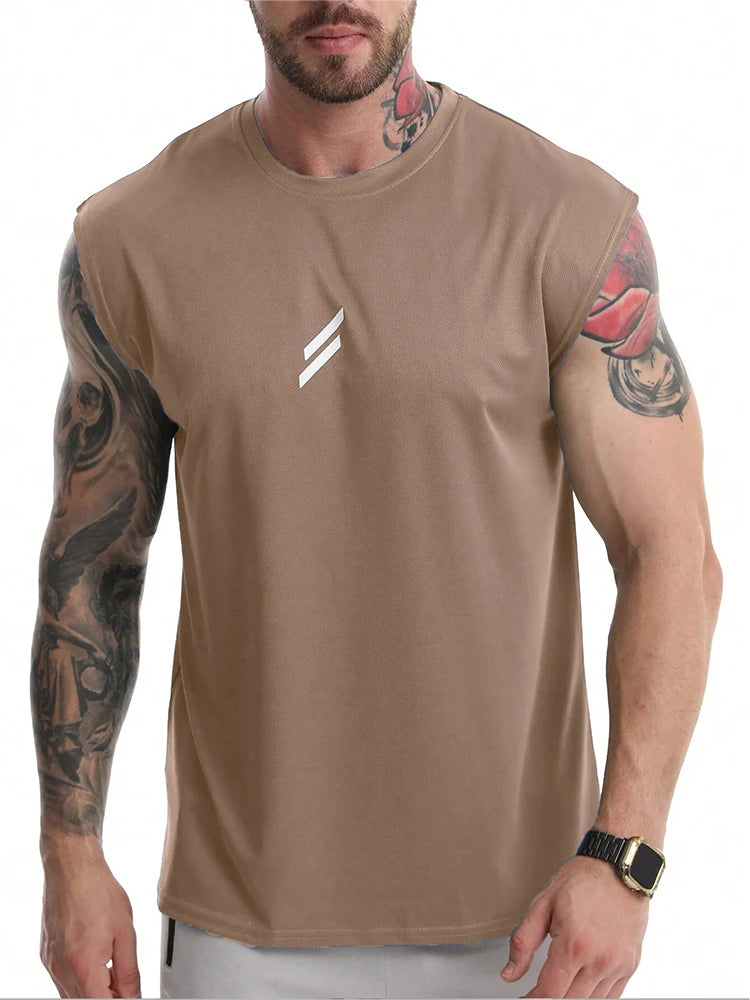 NUEVA camiseta sin mangas deportiva de verano