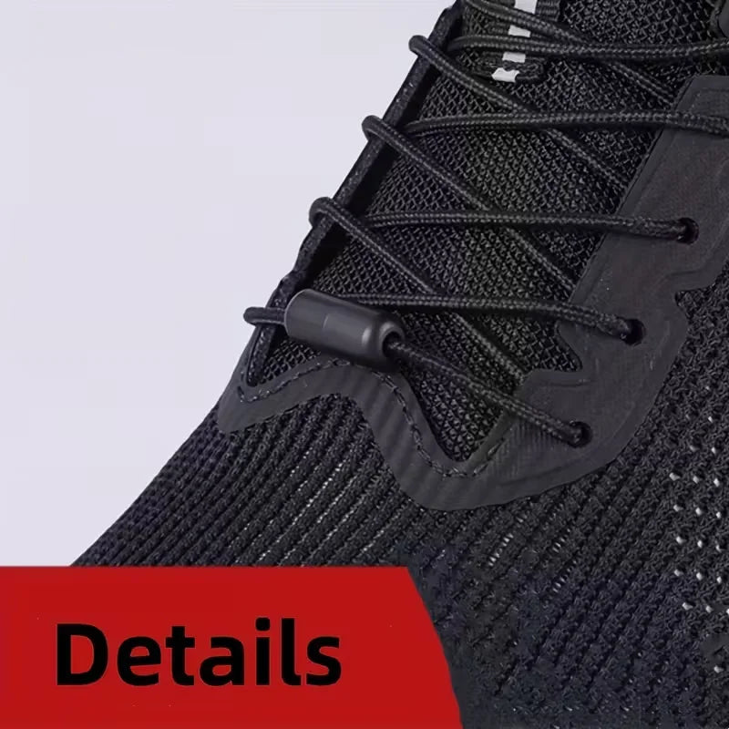 1 par de cordones deportivos | Sistema de ajuste rápido, preinstalado para correr y deportes al aire libre