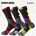 3 pares de calcetines deportivos para correr, malla atlética transpirable