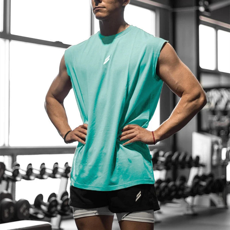 NUEVA camiseta sin mangas deportiva de verano
