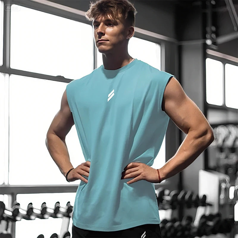NUEVA camiseta sin mangas deportiva de verano