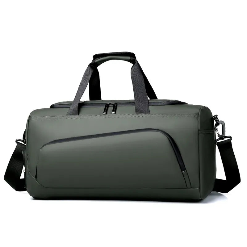 Bolsa de gimnasio deportiva, bolso de gran capacidad, bolsa de viaje portátil, compartimento múltiple con almacenamiento de zapatos, perfecto para vacaciones