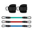 Correas de tobillo Bandas de resistencia Juego de entrenamiento de fitness Equipo de ejercicio Peso de tobillo Yoga Banda elástica de fitness para gimnasio Hombre Mujer