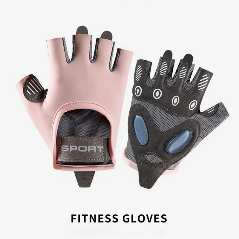 guantes de fitness, deportes, levantamiento de pesas, ejercicio, guantes antideslizantes para mujeres, hombres, guantes de yoga