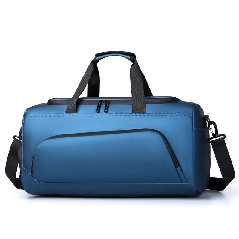 Bolsa de gimnasio deportiva, bolso de gran capacidad, bolsa de viaje portátil, compartimento múltiple con almacenamiento de zapatos, perfecto para vacaciones