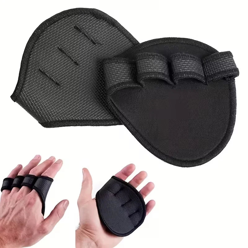 Almohadilla de agarre de elevación Protector de palma Guantes de gimnasio antideslizantes Almohadilla de entrenamiento para levantamiento de pesas Pull Up Entrenamiento Powerlifting