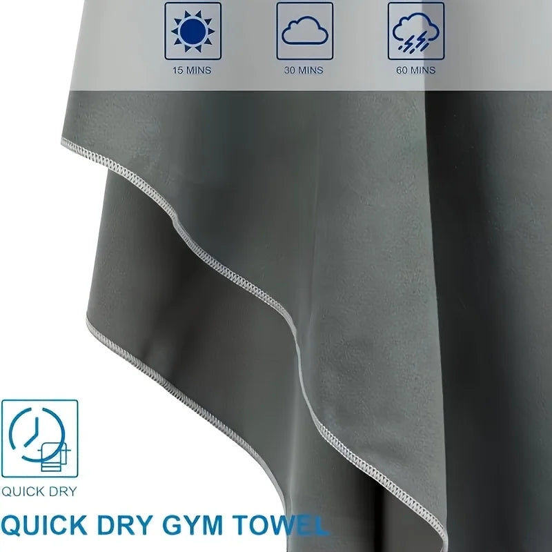 Toallas de entrenamiento de microfibra de 40x80 cm para hombres y mujeres, agradables para la piel, sin olor, altamente absorbentes, toalla de sudor de secado rápido