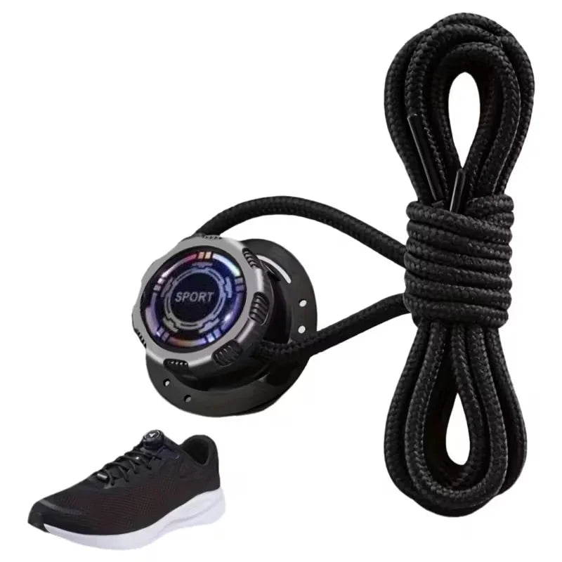 1 par de cordones deportivos | Sistema de ajuste rápido, preinstalado para correr y deportes al aire libre