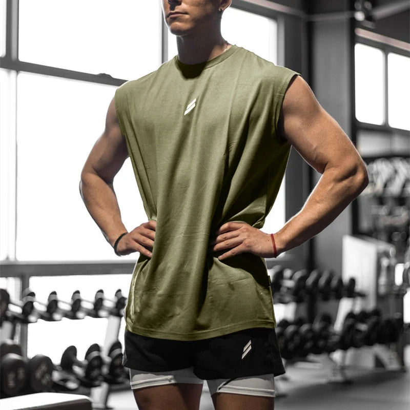 NUEVA camiseta sin mangas deportiva de verano