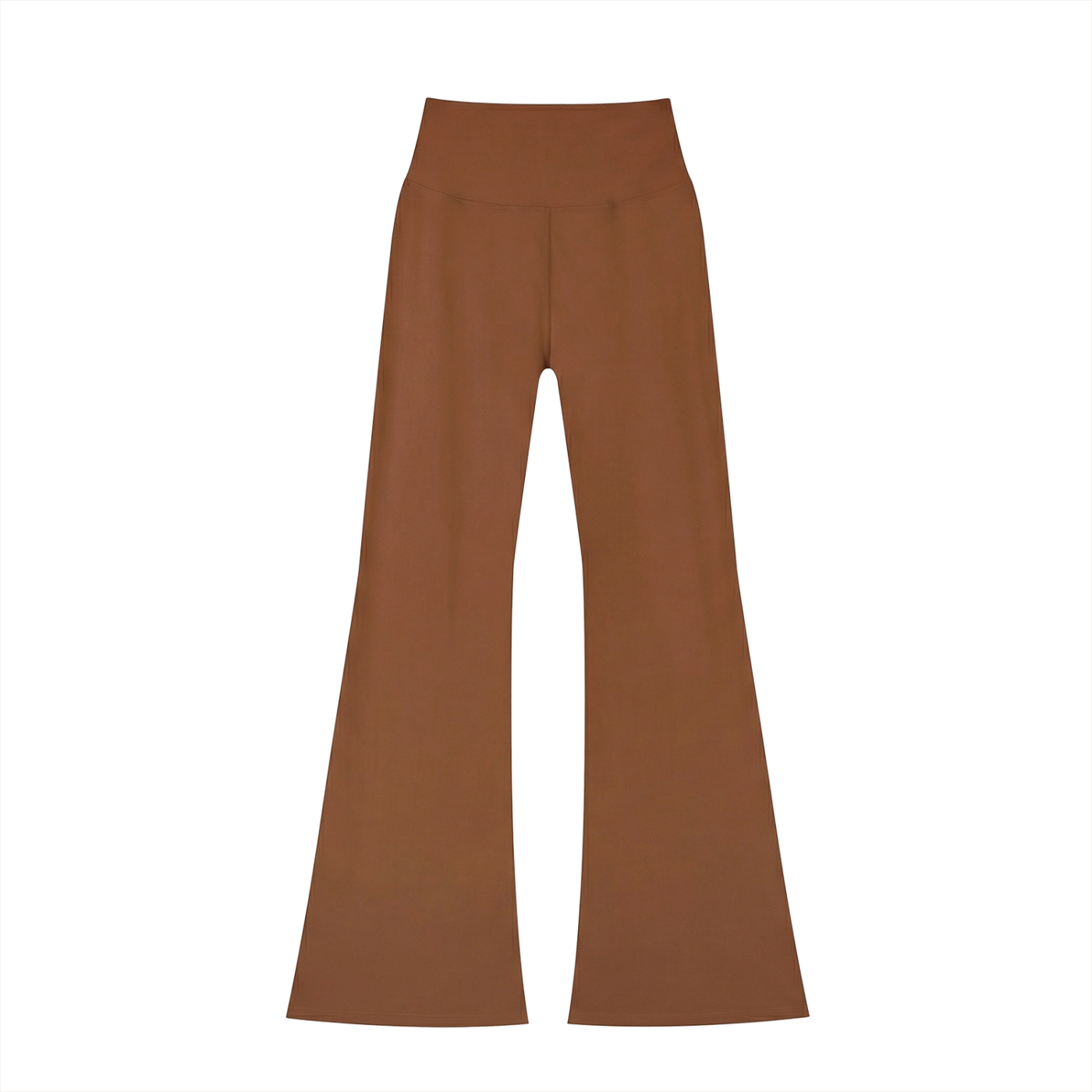 Leggings acampanados de cintura alta para mujer